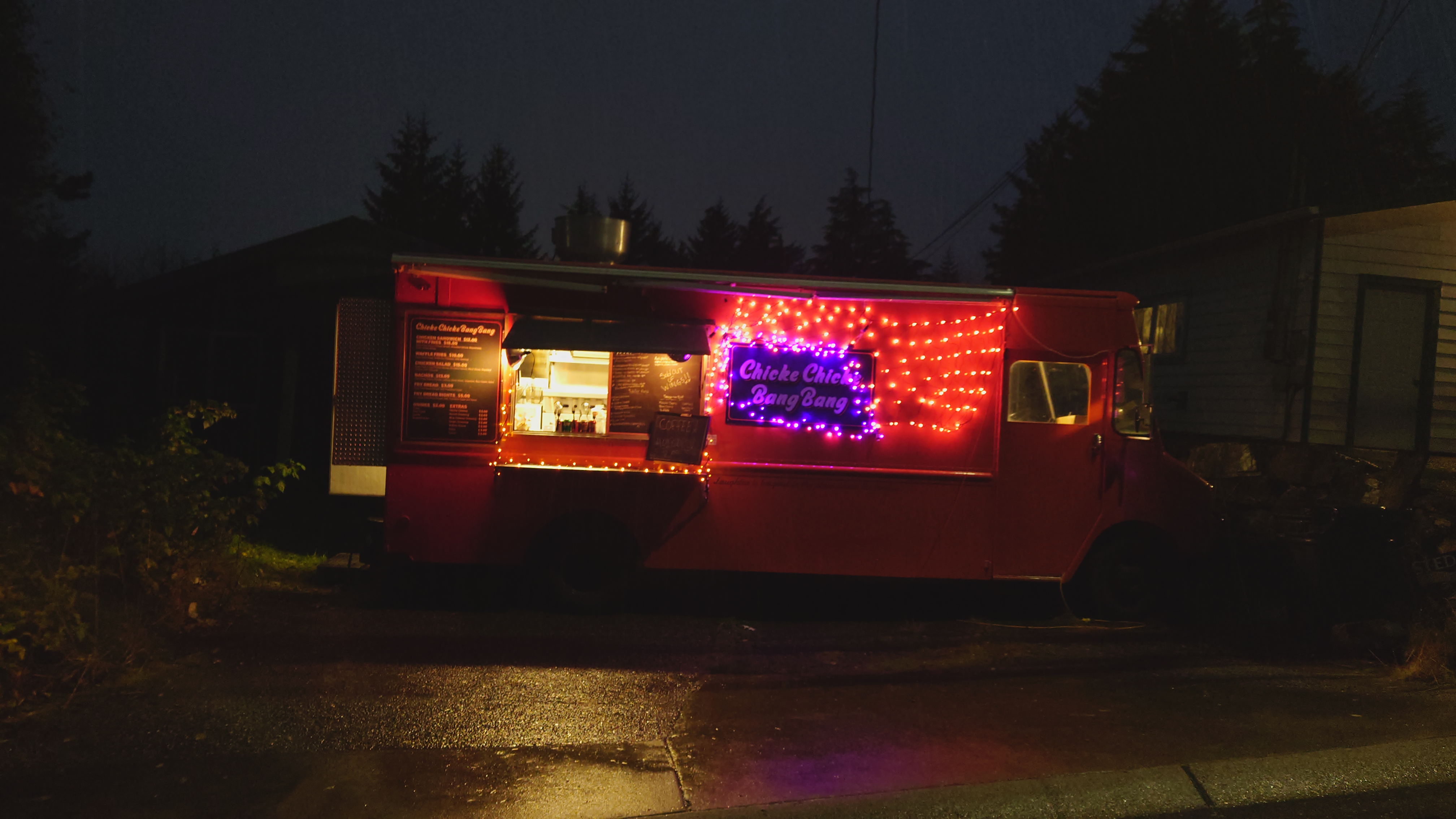 Outside 3 Chicke Chicke Bang Bang Ketchikan Food